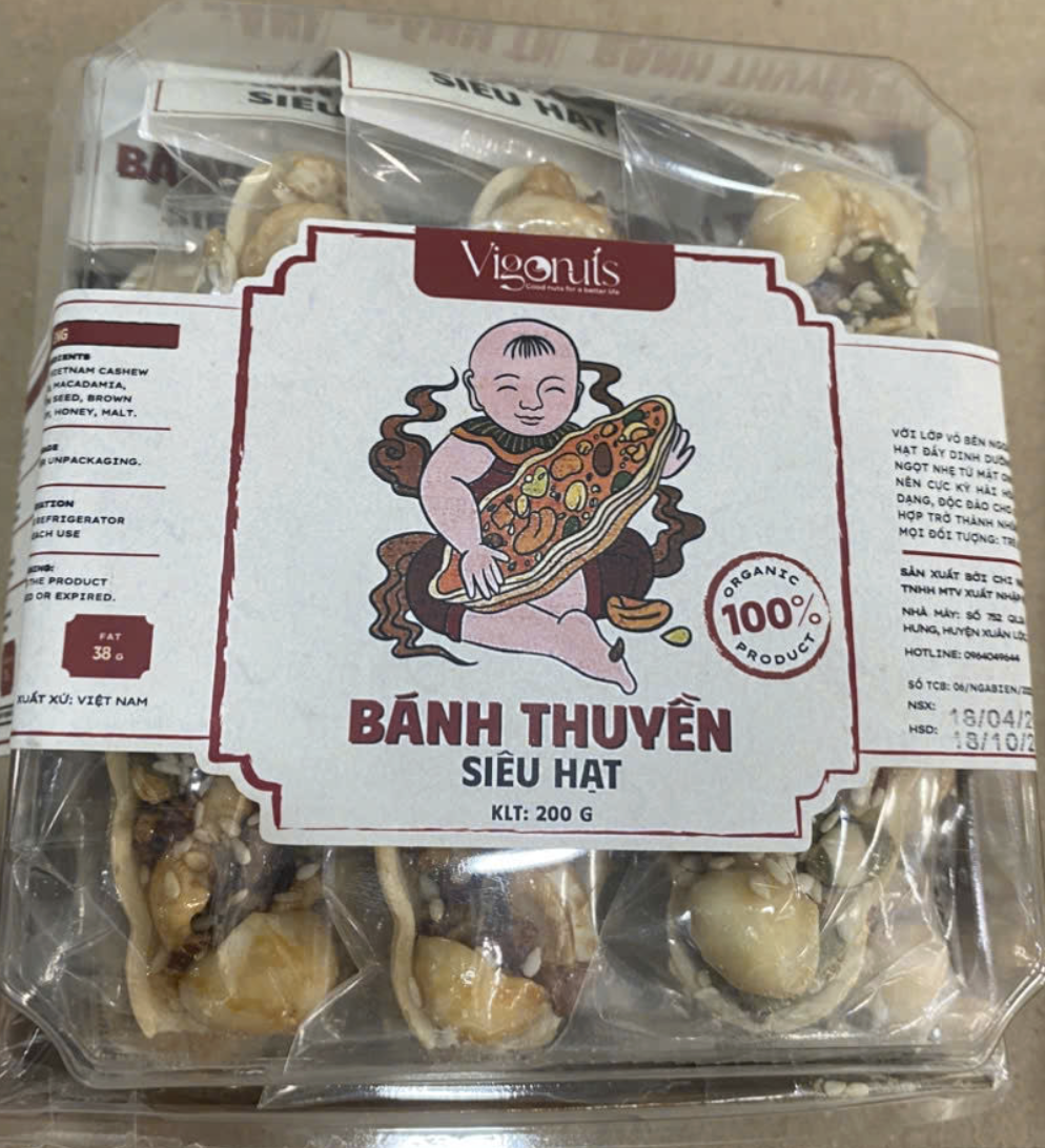 Bánh Thuyền VIGONUTS